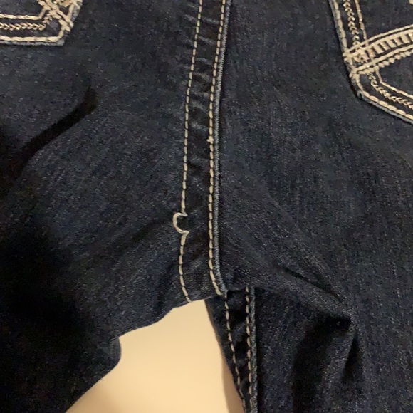 VGS Roll Up Skinny Medium Wash Denim Jeans - Picture 13 of 13